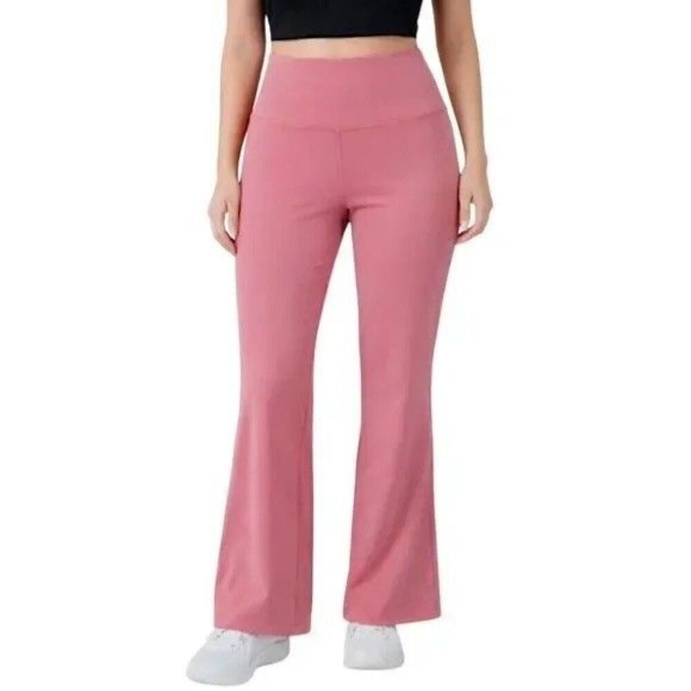 HALARA High Waist Yoga Bootcut Flare Legging XS Petite Pink Back Pocket NWT B85